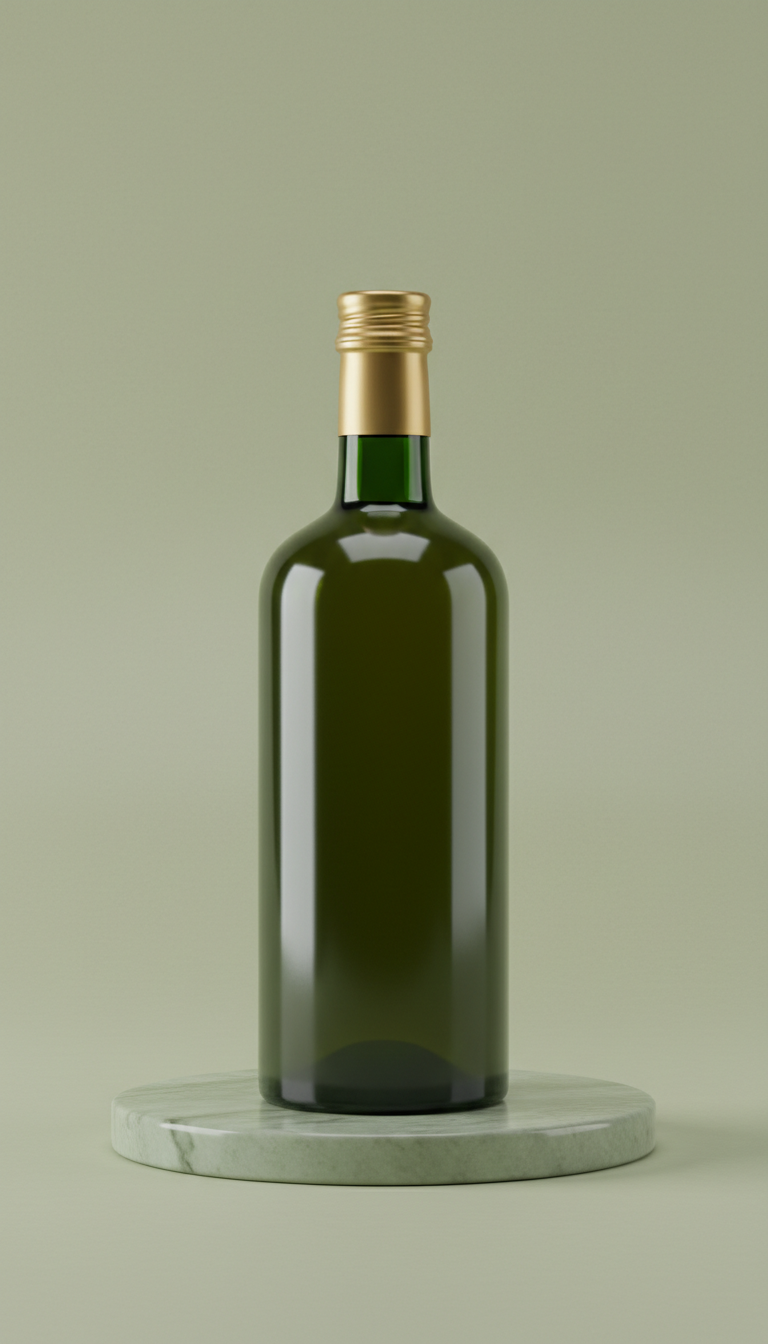 Extra Virgin Olive Oil Glass Bottle